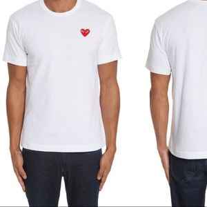 Comme des Garçons PLAY Cotton Jersey Fit Crewneck